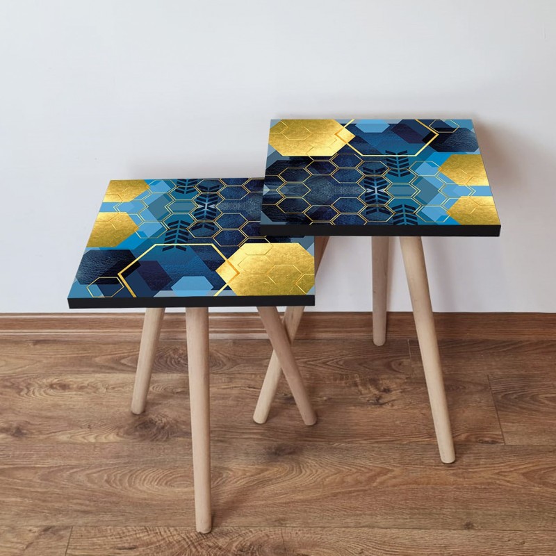 15198_0-800x800 Set τραπεζάκια σαλονιού Colorato 35x35x47cm ed15198 - Image 1