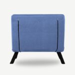Πολυθρόνα Sando μπλε ύφασμα 50x60x45cm ed1524 - Image 2
