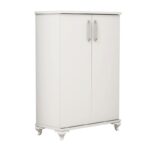 Έπιπλο εισόδου παπουτσοθήκη Asta άσπρο χρώμα μελαμίνη 72x32 5x100cm ed1550 - Image 3