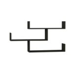 Ραφιέρα Tibet ανθρακί μελαμίνη 120x22x67εκ ed1553 - Image 2