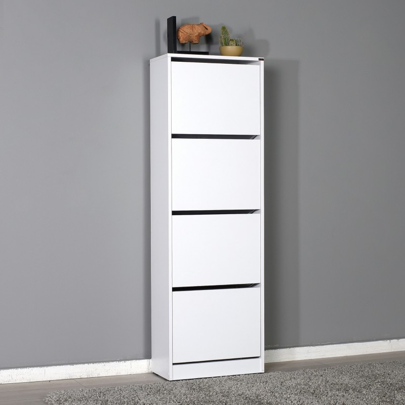 1569_0-800x800 Παπουτσοθήκη Adore 51x26x157cm μελαμίνη άσπρη ed1569 - Image 1