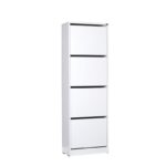 Παπουτσοθήκη Adore 51x26x157cm μελαμίνη άσπρη ed1569 - Image 4