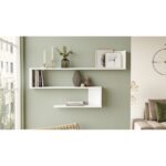 Ραφιέρα Noe άσπρο μελαμίνη 120x14 5x71 4εκ ed15844 - Image 4