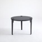 Τραπεζάκι σαλονιού Frati ανθρακί μαύρο 60x45cm ed15878 - Image 5