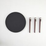 Τραπεζάκι σαλονιού Frati ανθρακί κόκκινο 60x45cm ed15879 - Image 4