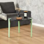 Τραπεζάκι σαλονιού Frati ανθρακί mint 60x45cm ed15880