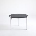 Τραπεζάκι σαλονιού Frati ανθρακί άσπρο 60x45cm ed15881 - Image 5