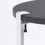 Τραπεζάκι σαλονιού Frati ανθρακί άσπρο 60x45cm ed15881 - Image 3