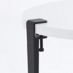 Τραπεζάκι σαλονιού Frati άσπρο μαύρο 60x45cm ed15883 - Image 3