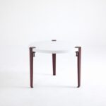 Τραπεζάκι σαλονιού Frati άσπρο κόκκινο 60x45cm ed15884 - Image 5