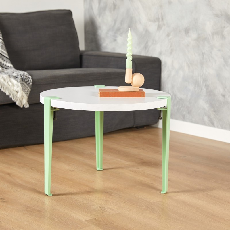 15885_0-800x800 Τραπεζάκι σαλονιού Frati άσπρο mint 60x45cm ed15885 - Image 1