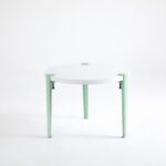 Τραπεζάκι σαλονιού Frati άσπρο mint 60x45cm ed15885 - Image 5