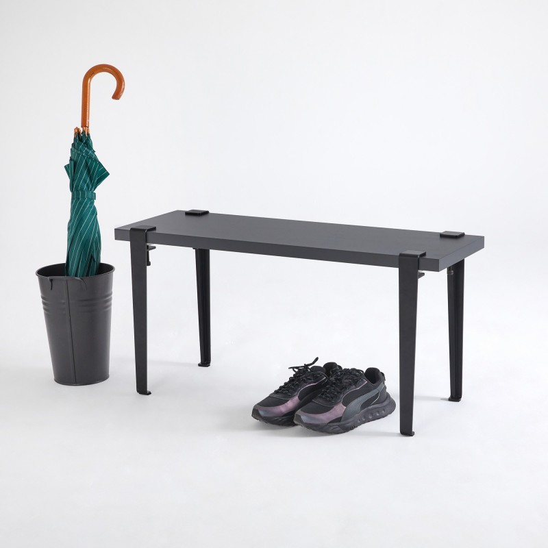 15893_0-800x800 Σκαμπό Khalkeus ανθρακί μαύρο μελαμίνη 90x30x45εκ ed15893 - Image 1