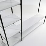 Ντουλάπα Trend άσπρο μελαμίνη 180x40x180εκ ed1591 - Image 5