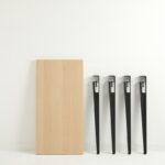 Τουαλέτα κρεβατοκάμαρας Elaea Wooden μαύρο χρώμα 90x45x75cm ed16003 - Image 4