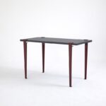 Γραφείο Eridanos ανθρακί Burgundy 120x60x75cm ed16022 - Image 5