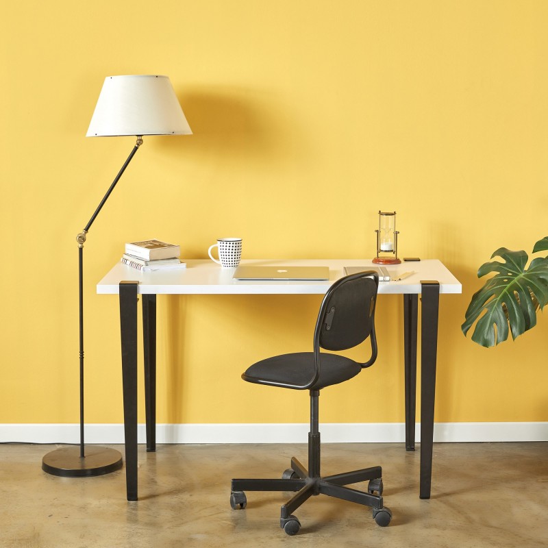 16027_0-800x800 Γραφείο Eridanos λευκή μπλε μελαμίνη 120x60x75cm ed16027 - Image 1