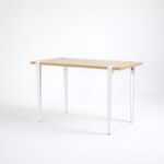 Γραφείο Eridanos ξύλινo λευκό χρώμα μελαμίνη 120x60x75cm ed16034 - Image 5