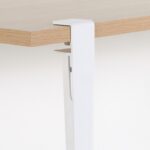 Γραφείο Eridanos ξύλινo λευκό χρώμα μελαμίνη 120x60x75cm ed16034 - Image 3