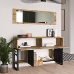 Κονσόλα Semplice plus χρώμα Atlantic Pine 139x43 3x83 6cm ed1603 - Image 4