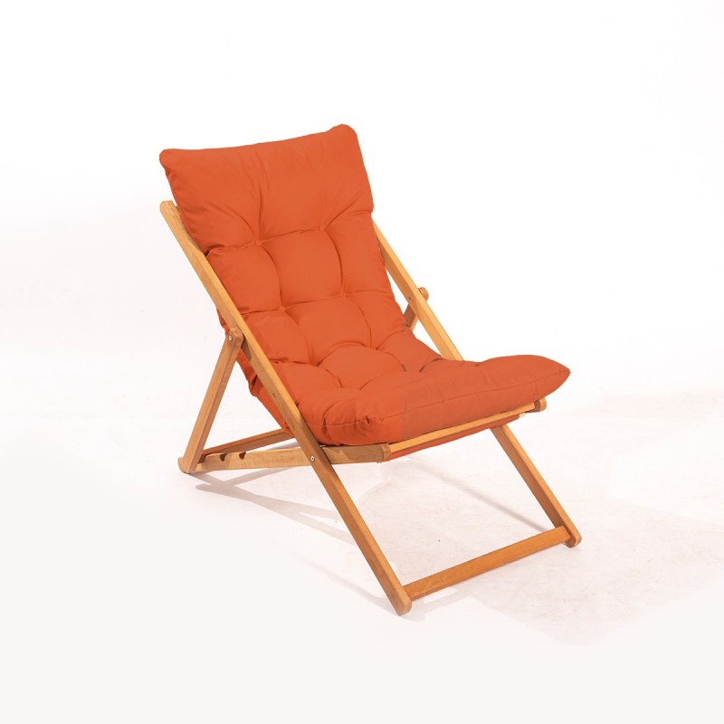 16054_0-800x800 Καρέκλα κήπου My πτυσσόμενη πορτοκαλί 59x44x90cm ed16054 - Image 1