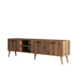 Έπιπλο τηλεόρασης Extre καρυδί 180x35x53cm ed16077 - Image 3