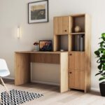 Γραφείο Vorrei plus oak χρώμα μελαμίνη 156 8x51 5x146 8cm ed16081