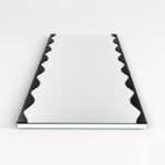 Καθρέφτης Melodi μαύρο μέταλλο 50x140cm ed16091 - Image 4