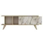 Έπιπλο τηλεόρασης Liberty Sapphire Oak 120x45x30cm ed16163 - Image 3