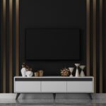 Έπιπλο τηλεόρασης Century λευκό 150x45x30cm ed16176