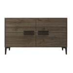 Μπουφέ Caro καρυδί 120x75x30cm ed16187 - Image 4