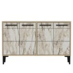 Μπουφέ Stria Sapphire Oak Marble 120x75x30cm ed16200 - Image 3