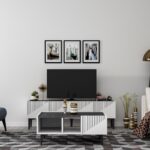 Τραπέζι σαλονιού Draw άσπρο μελαμίνη 94x62x40εκ ed16211