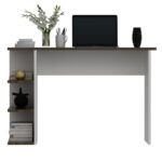 Γραφείο Nuovo καρυδί λευκό 110x45x71 8cm μελαμίνη ed16222 - Image 5