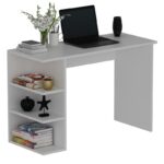 Γραφείο Nuovo λευκό 110x45x71 8cm μελαμίνη ed16223 - Image 4