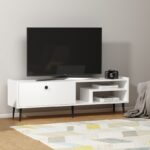 Έπιπλο τηλεόρασης Rio λευκό 150x35x46cm ed16244
