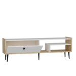 Έπιπλο τηλεόρασης Rio λευκό Sapphire Oak 150x35x46cm ed16245 - Image 4