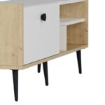 Έπιπλο τηλεόρασης Rio λευκό Sapphire Oak 150x35x46cm ed16245 - Image 3