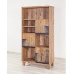 Βιβλιοθήκη Mare Atlantic Pine χρώμα μελαμίνη 80x36xH155cm ed1624 - Image 5