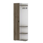 Ντουλάπι μπάνιου Flexi καρυδι άσπρο μελαμίνη 59 6x31 7x175 8εκ ed16262 - Image 3