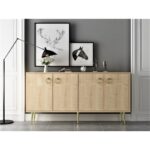 Μπουφέ Drop Sapphire Oak 140x40x75cm ed16275