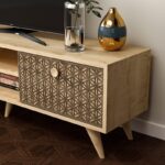 Έπιπλο τηλεόρασης Newyork Sapphire Oak 150x35x45cm ed16277 - Image 3