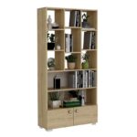 Βιβλιοθήκη Penguen Sapphire δρυς μελαμίνη 93 6x29 6x186 6εκ ed16279 - Image 5