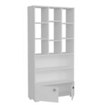 Βιβλιοθήκη Penguen άσπρο μελαμίνη 93 6x29 6x186 6εκ ed16281 - Image 4