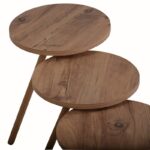 Σετ τραπεζιών σαλονιού Bella Atlantic Pine χρώμα 34x49x34cm ed16296 - Image 4