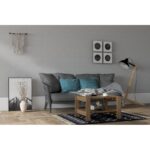 Τραπέζι σαλονιού Herb καρυδί μελαμίνη 69 8x50x40εκ ed16315