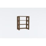 Παπουτσοθήκη Duplo καρυδί χρώμα μελαμίνη 69 8x33 6x90cm ed16318 - Image 3