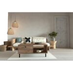 Τραπέζι σαλονιού Nando Atlantic Pine μελαμίνη 100x60x43εκ ed16321 - Image 5