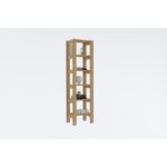 Βιβλιοθήκη Creator Sapphire μελαμίνη 49 8x33 6x180εκ ed16329 - Image 4