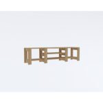 Έπιπλο τηλεόρασης Technic Sapphire 159 8x33 6x40cm ed16332 - Image 3